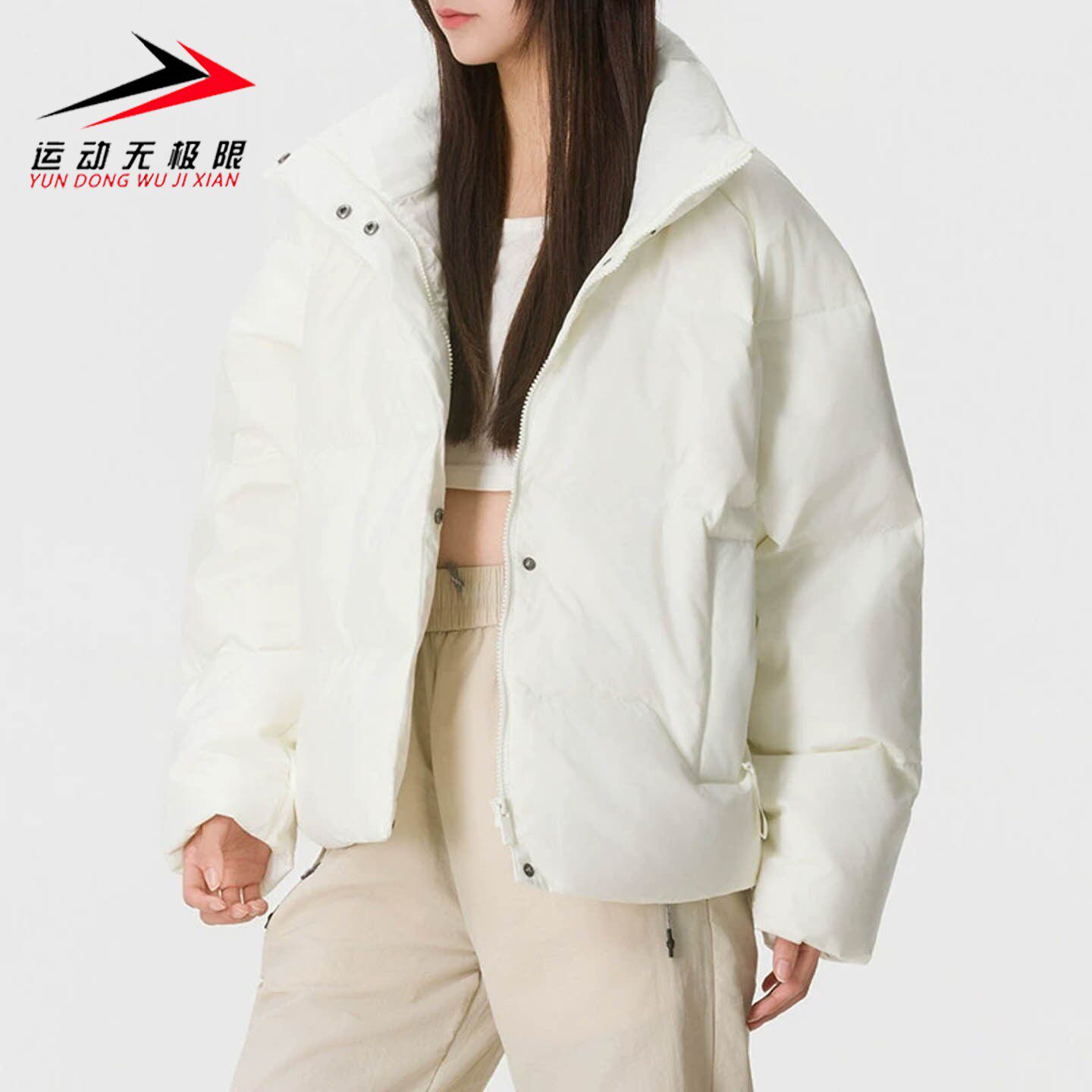 Adidas阿迪达斯女装2026冬新款拒水防风保暖运动羽绒服外套LE4963