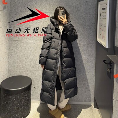 Nike耐克男装2025冬新款保暖运动休闲中长款羽绒服外套FV7270-010