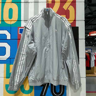 ADIDAS阿迪达斯女装2024秋季新款防风跑步休闲运动夹克外套JM9253