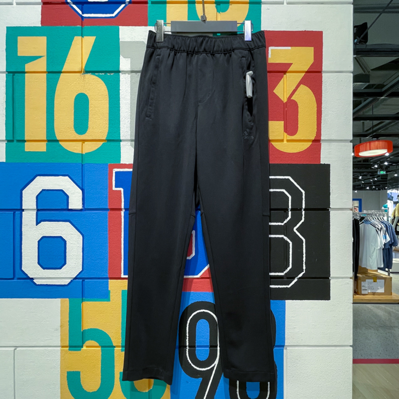 阿迪达斯男裤加绒保暖休闲长裤