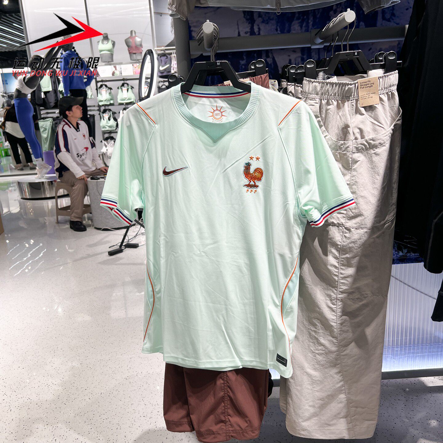 Nike耐克男装2026夏新款运动休闲足球速干透气短袖T恤 IB5367-394