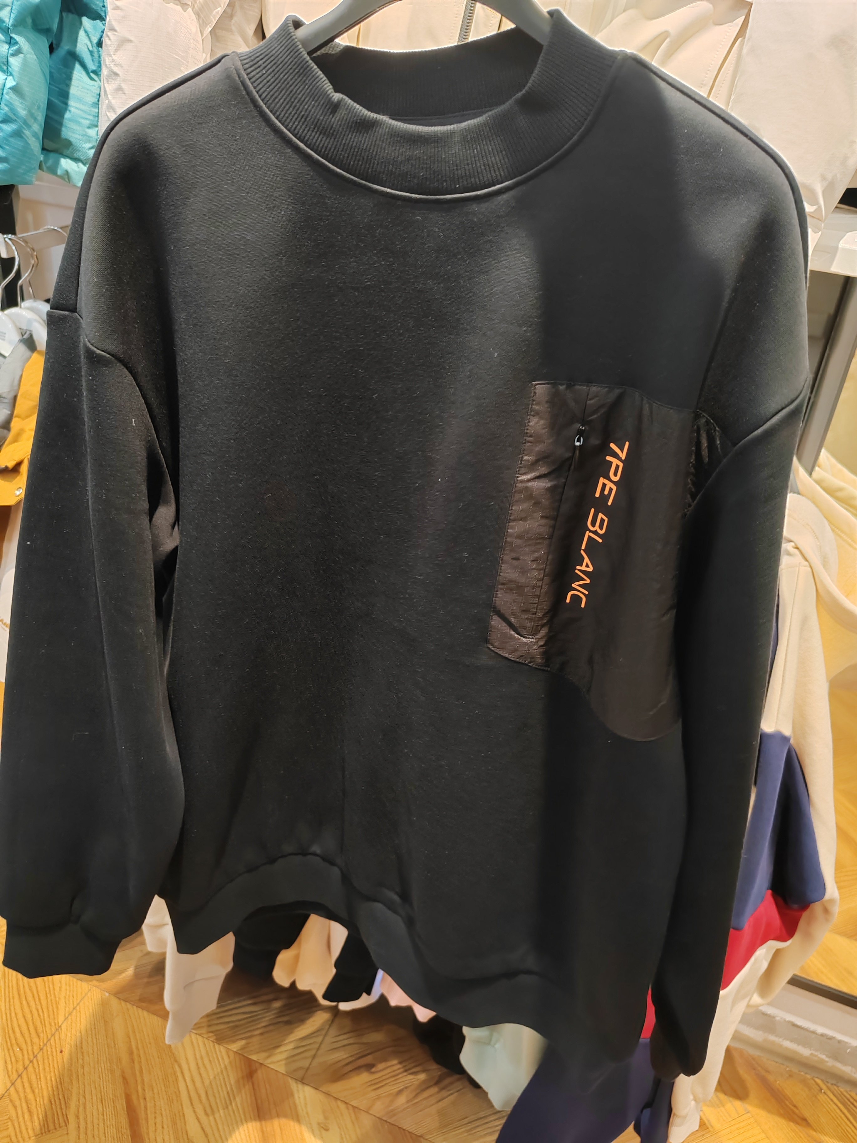 七波辉童装新款男中大童加绒卫衣青少年一体绒冬340953实体店线下