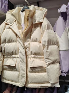 七波辉正品新款女大童青少年冬装羽绒服130190厚羽绒服可穿亲子装