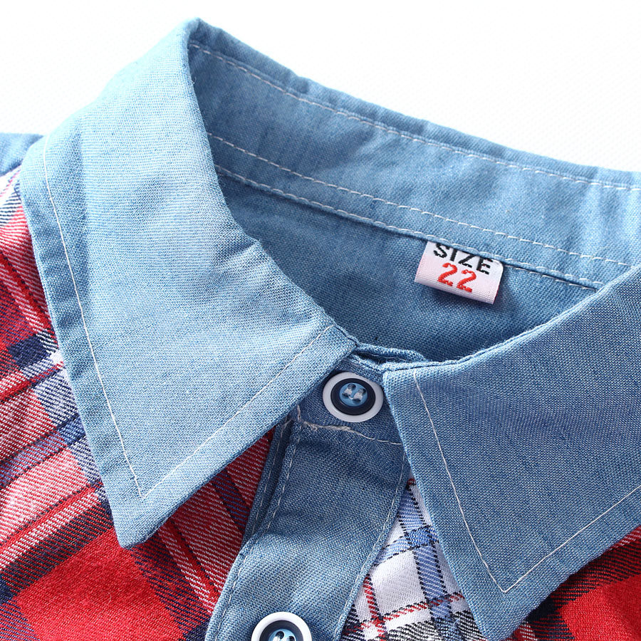 Chemise garcon à manche longue - Ref 2076396 Image 3