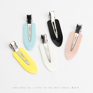 欧阳娜娜同款发夹日本美发化妆无痕夹彩色刘海夹子鸭嘴夹发卡头饰