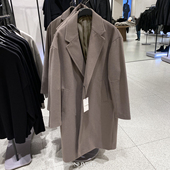 秋冬新品 领派克外套 男装 柜799 中长款 宽松休闲大衣西装 5070 400