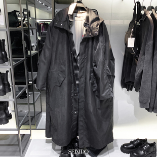 秋季 科技面料派克风衣外套男7380515 新品 宽松长款 922 男装 柜799