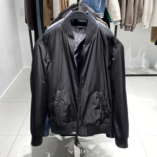 轻薄科技面料飞行员夹克棒球外套4302460 柜329 男装 新款 800 春季