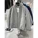 立领薄棉服夹克纯色宽松棉衣外套8281326 柜529 秋冬休闲男装 811
