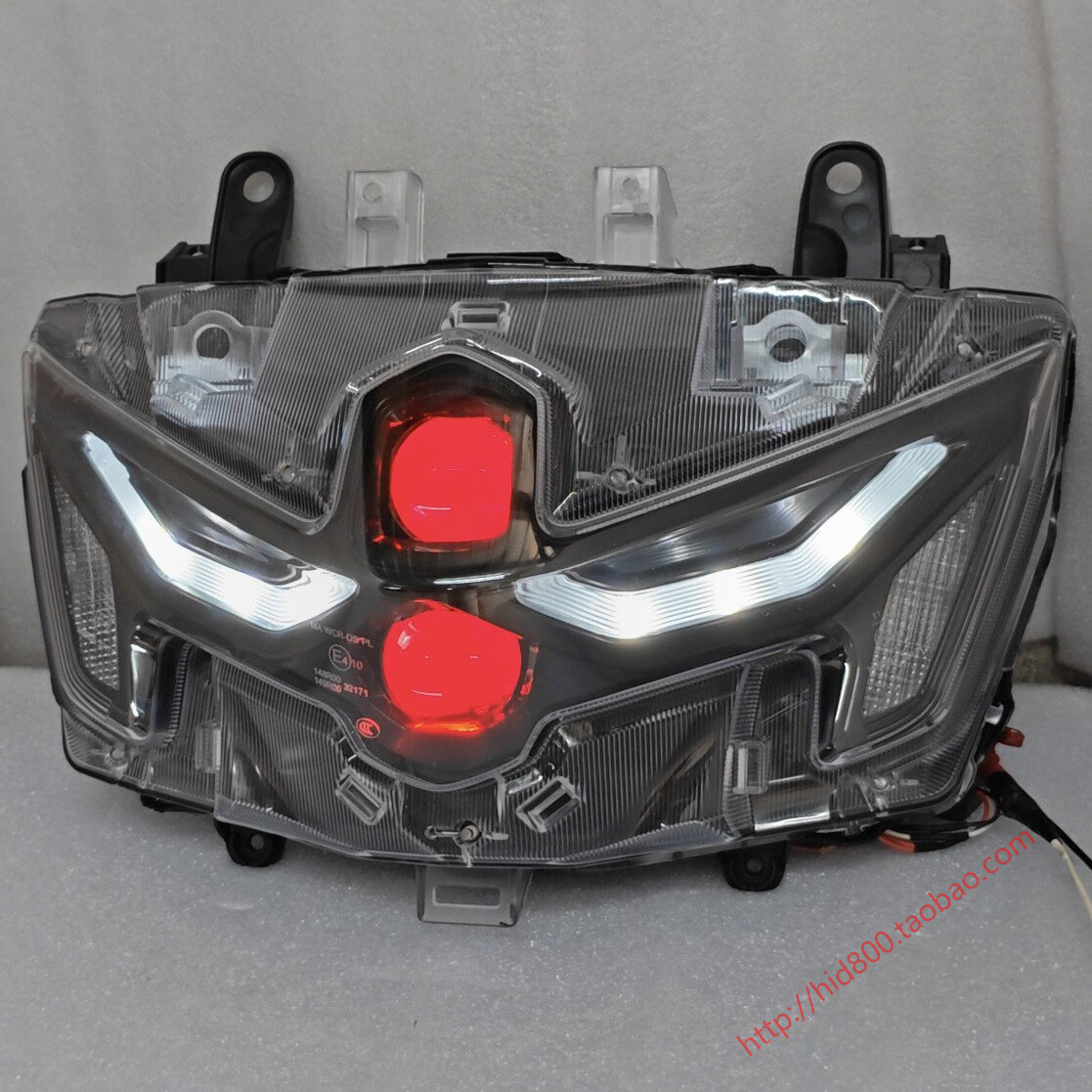 适用于nmax155摩托车LED大灯总成前大灯改装高亮度车灯