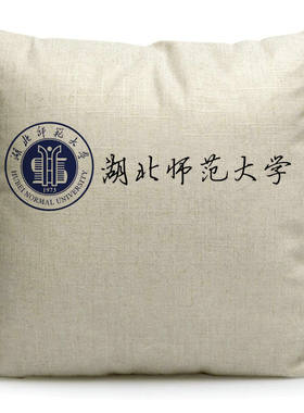 湖北大学纪念品考研靠垫抱枕定制