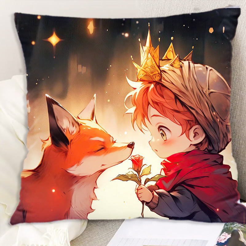 童话小王子抱枕卡通二次元双面枕头定制卧室客厅床头靠垫礼物可爱