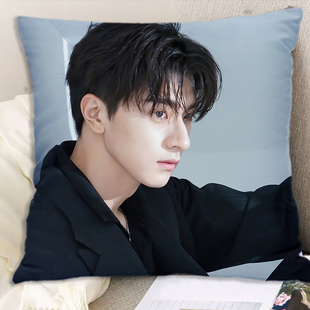 林一抱枕明星周边双面靠垫定制闺蜜同学生日礼物房间床头靠枕头