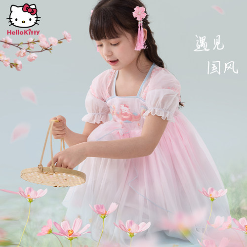 HELLOKITTY新中式连衣裙