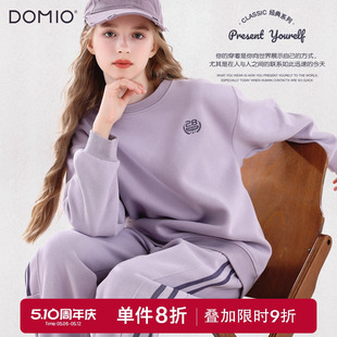 子女孩洋氣童裝 女童運動套裝 春秋新款 時髦衣服大童衛(wèi)衣兒童休閑褲