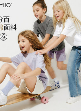 女童夏季纯棉短袖T恤大童上衣