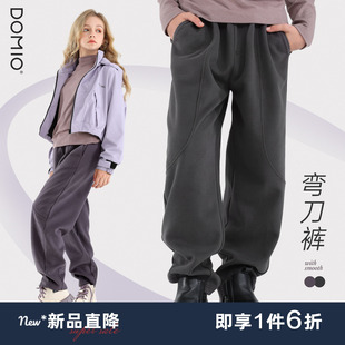 大童弯刀裤 儿童休闲裤 女孩秋装 女童裤 子收脚裤 2025新款 长裤 子秋季