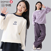 童装 女童卫衣春秋新款 打底衫 秋季 青少年洋气上衣大童韩系运动长袖