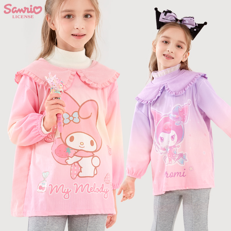 凯蒂猫儿童罩衣围裙宝宝吃饭防水