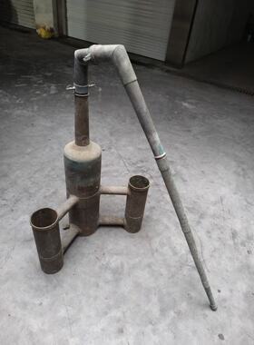 民国消防救火水龙黄铜保存完整