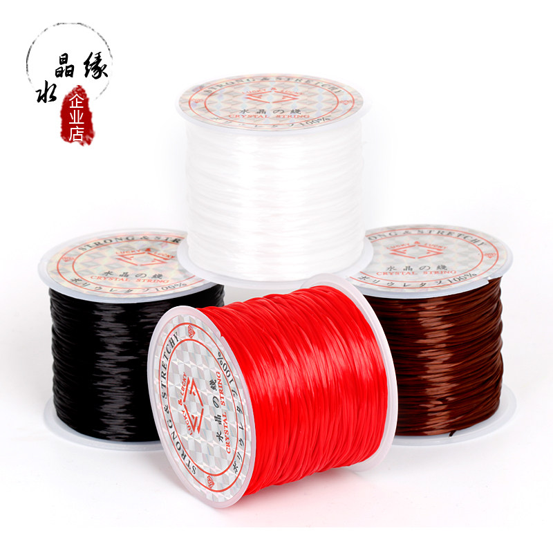 IMPORTED CRYSTAL ELASTIC LINE BRACELET STRING WEAR BEADS ELASTIC LINE BEAD LINE BEAD LINE BRACELET LINE BOLD ELASTIC ROPE