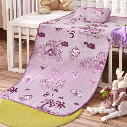 包邮婴儿凉席宝宝凉席枕头夏季幼儿园童席凉席冰丝亚草席