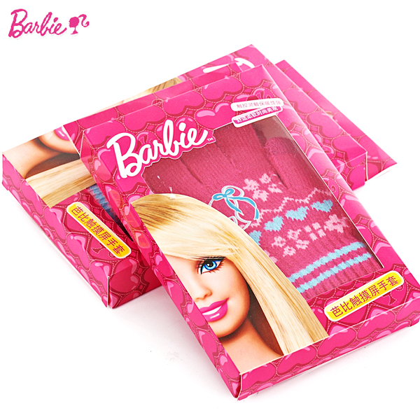 Gants pour fille BARBIE en acrylique - Ref 2150042 Image 4