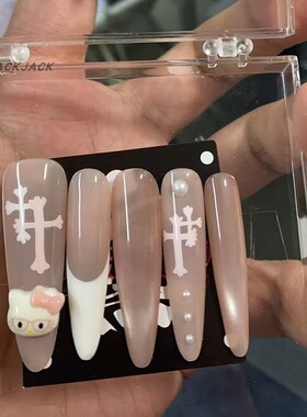 CHANCCCCC【来图定制】穿戴甲手绘高级感设计师款