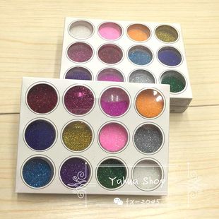 细粉镭射粉金粉银粉闪光粉亮粉金葱粉美甲粉DIY手工材料12色一套