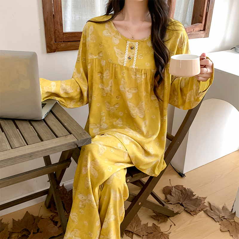 春秋天女纯棉绸薄款空调服