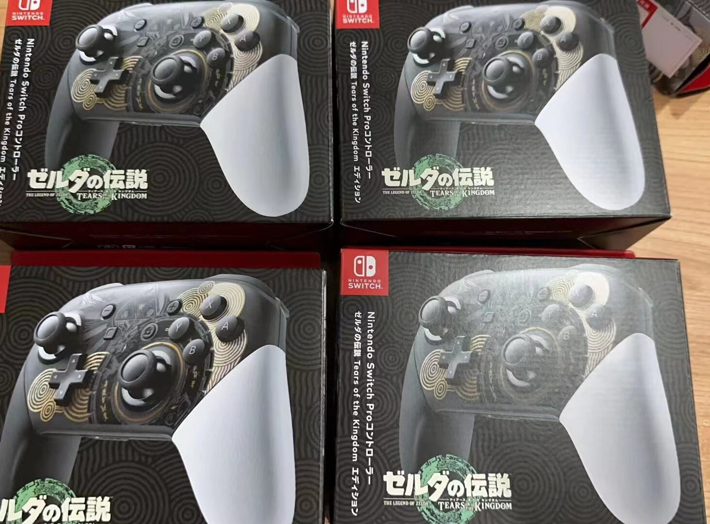 现货 任天堂 switch塞尔达传说 王国之泪 限定版PRO手柄 无线蓝牙图片