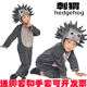 元 舞台话剧秋冬款 旦儿童动物演出服装 小刺猬黑蝙蝠男女童表演服装