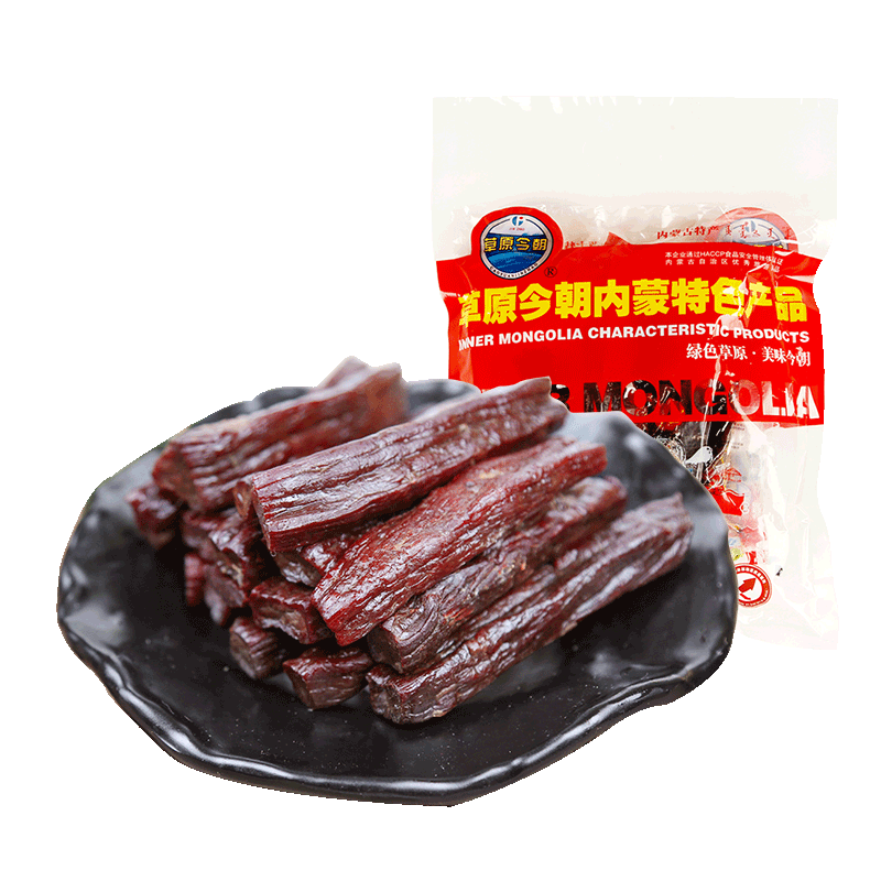 草原今朝内蒙多口味小包牛肉干