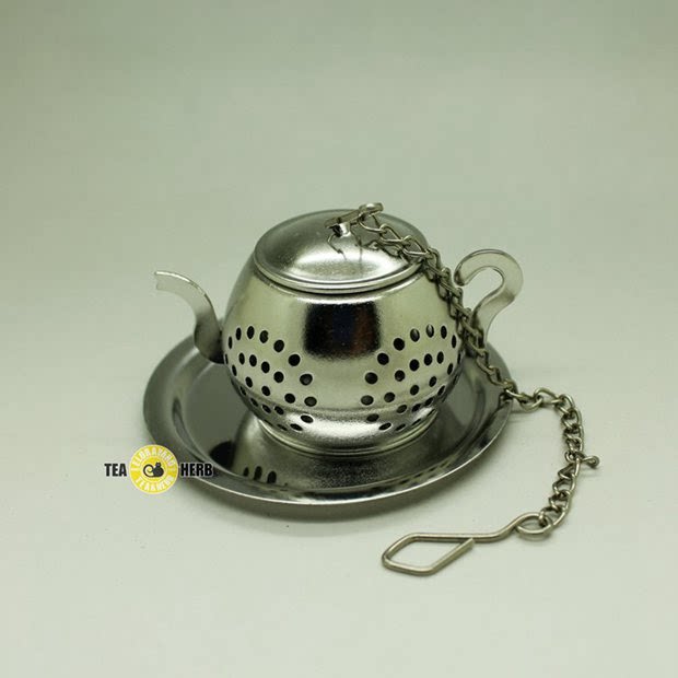 英伦风格 金属茶滤/滤茶器/泡茶器 茶壶型/房子型 约5cm长图片
