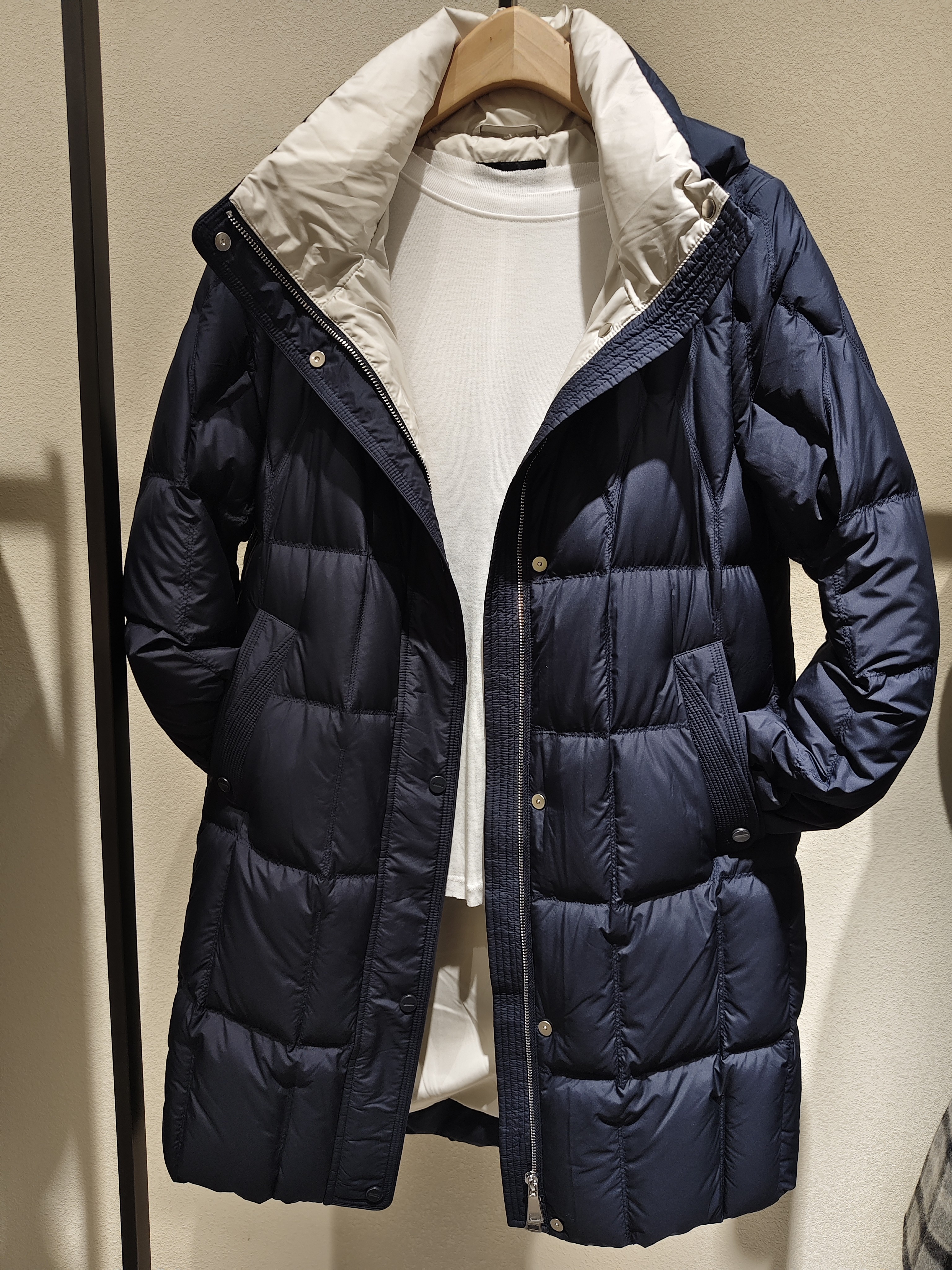 专柜正品D65027高端轻奢百搭大牌洋气中长款羽绒服外套2025冬女H,女装/女士精品,羽绒服,淘宝优惠券,粉丝福利购,淘宝优惠卷