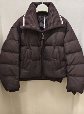 实体正品FT269031高端百搭翻领洋气短款羽绒服外套2025冬季新女B