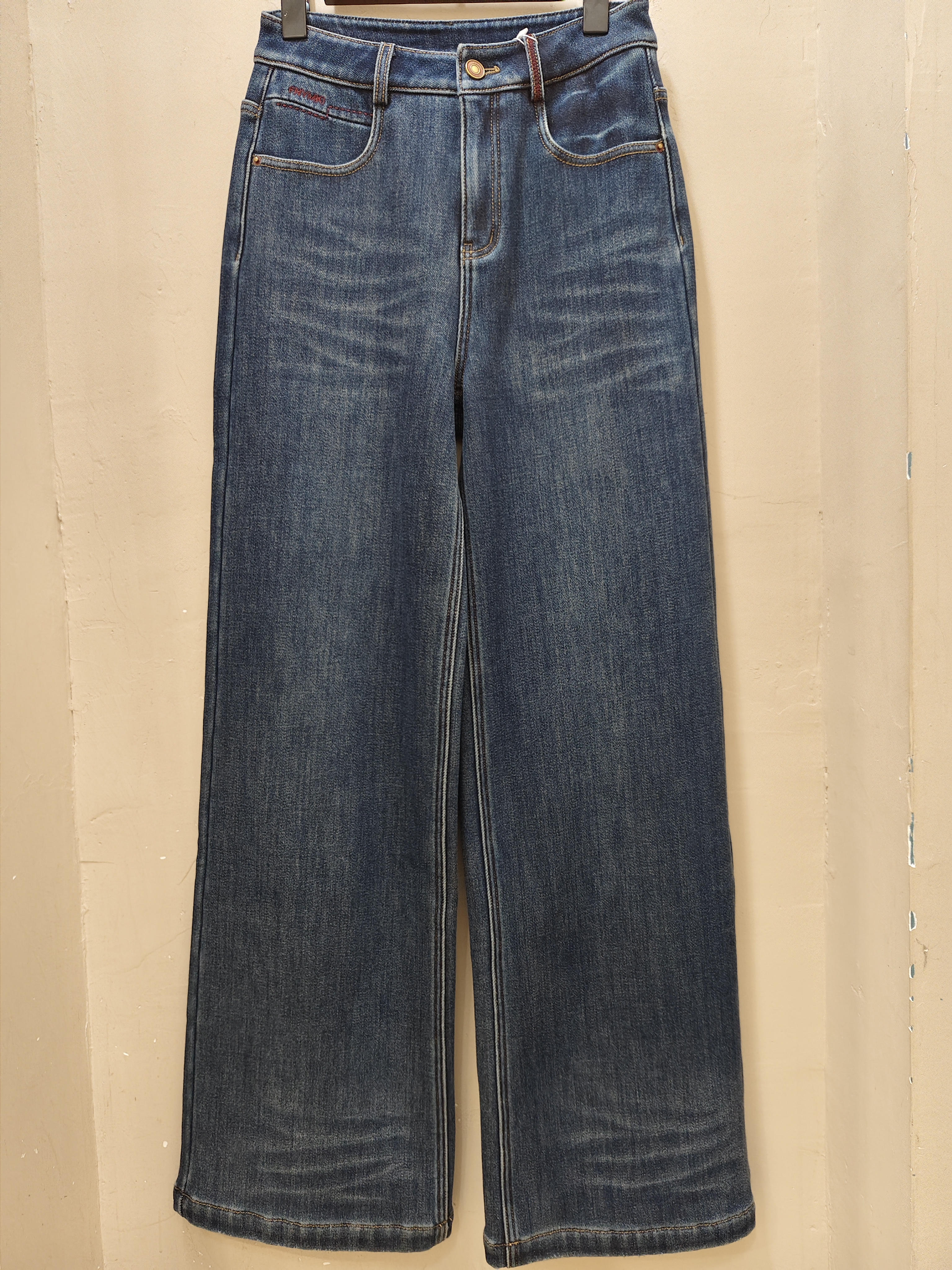 专柜正品时尚气质百搭显瘦直筒女裤2025冬季新款梦舒ya955818861