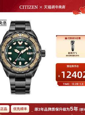 西铁城官方Promaster系列舒博钛亚洲专属限量时尚男表NB6008-82X