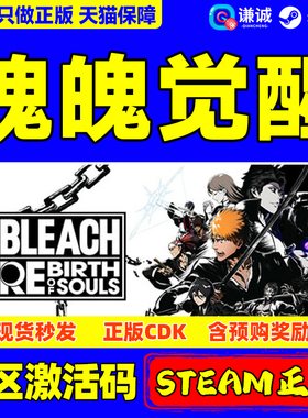 Steam游戏 BLEACH 死神 魂魄觉醒 BLEACH Rebirth of Souls 国区激活码CDKey PC正版游戏