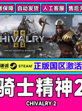 PC中文正版 steam 骑士精神2 Chivalry 2 国区激活码 cdkey 现货