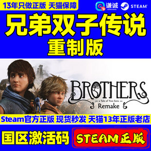 重制版 Sons 兄弟双子传说 国区激活码 Brothers 正版 Remake 重置版 Tale Steam Two CDKEY PC游戏