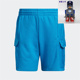 日常宽松短裤 Adidas 经典 工装 HN7050 阿迪达斯originals男女同款