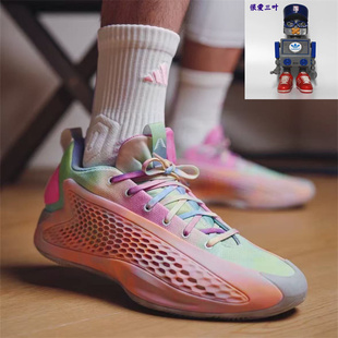 Adidas阿迪达斯 AE LOW爱德华兹1代男款运动缓震篮球鞋 JR3915
