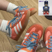 adidas阿迪达斯GAZELLE HQ9016 T头鞋 德训运动鞋 男女休闲运动板鞋