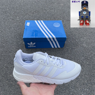 Adidas 阿迪达斯 三叶草ZX1K BOOST男子减震休闲运动鞋 FX6516