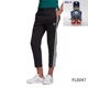 侧边条纹休闲九分复古长款 黑色经典 FL0047 女款 Adidas阿迪达斯