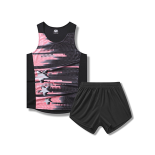 体育生训练服田径服男女跑步背心田径比赛服短跑体考运动服比赛服