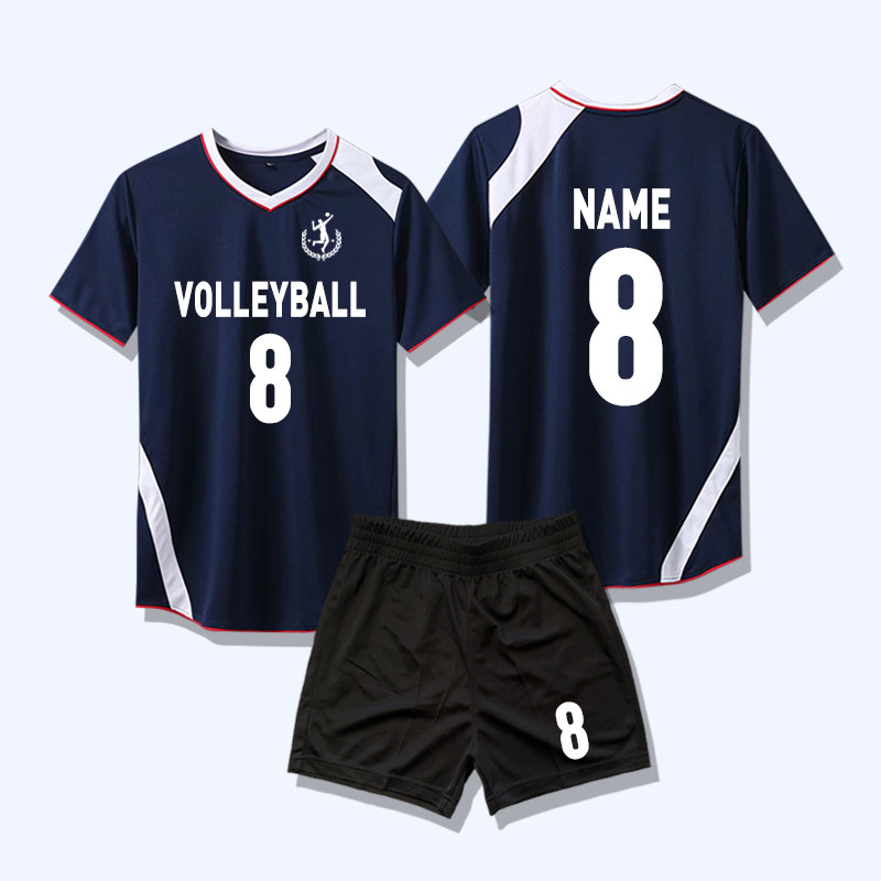 男女款排球服短袖比赛队服套装