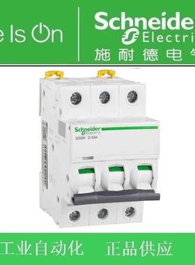 正品 施耐德断路器/空气开关 IC65H 3P D63A 订货号A9F29363