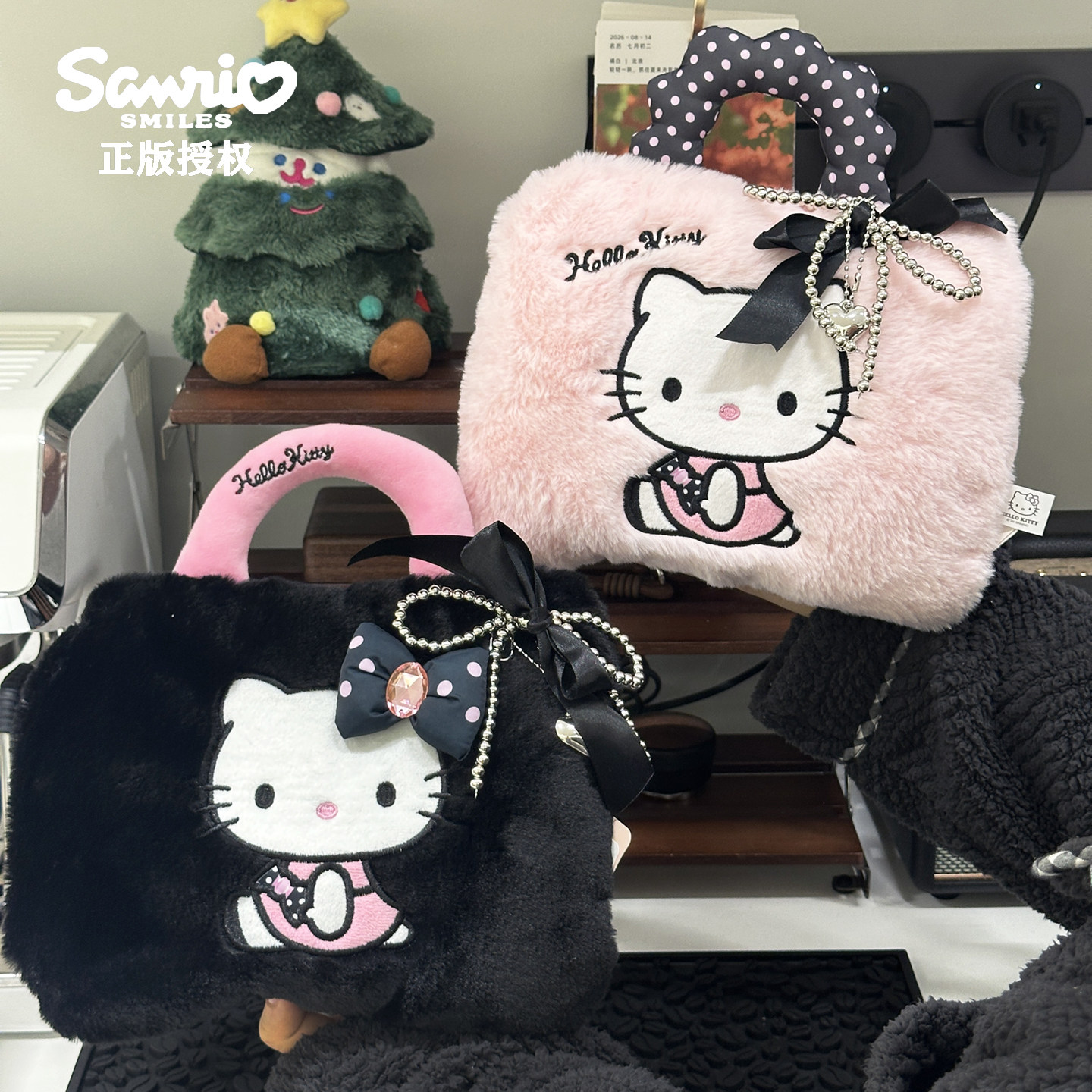 正品HELLOKITTY联名充电热水袋女生高颜值热敷肚子暖水袋生日礼物